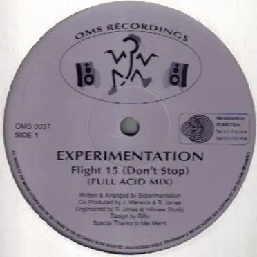 Flight 15 (Don't Stop) by Experimentation - album cover