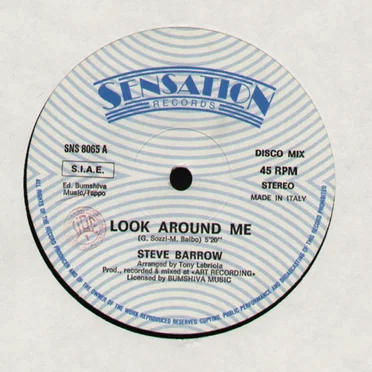 Look Around Me by Steve Barrow - album cover