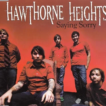 Saying Sorry by Hawthorne Heights - album cover