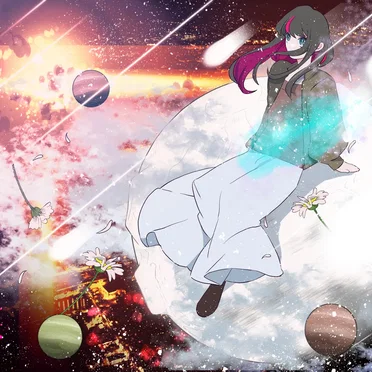 流星群に飛び込んで