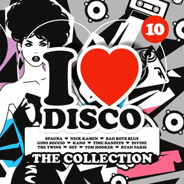 I Love Disco: The Collection 10 by Various Artists - album cover