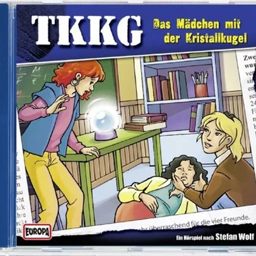 TKKG 166: Das Mädchen mit der Kristallkugel by Stefan Wolf - album cover