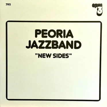 New Sides by Peoria Jazzband - album cover