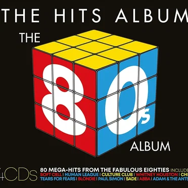 The Hits Album: The 80s Album by Various Artists - album cover
