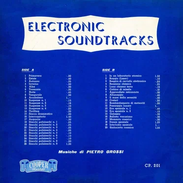Electronic Soundtracks by Pietro Grossi - album cover