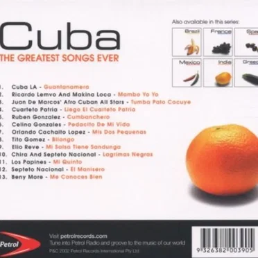 Cuba The Greatest Songs Ever by Various Artists - album cover
