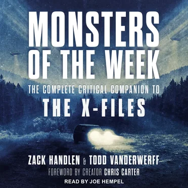 Monsters of the Week: The Complete Critical Companion to The X-Files by Zack Handlen - album cover