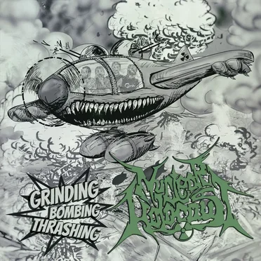 Grinding Bombing Thrashing by Nuclear Holocaust - album cover