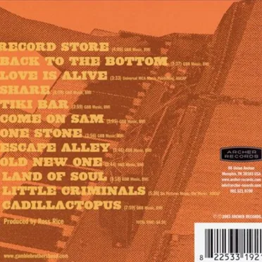 Back to the Bottom by Gamble Brothers Band - album cover