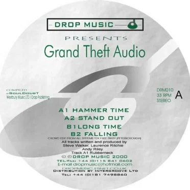 Grand Theft Audio by Various Artists - album cover