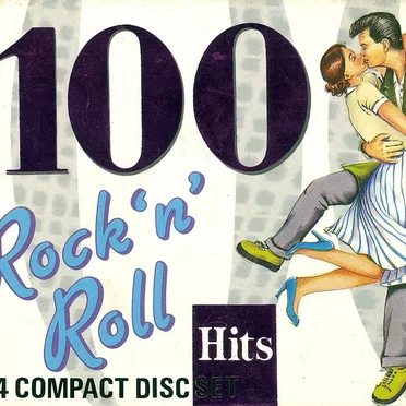 100 Rock ’n’ Roll Hits by Various Artists - album cover