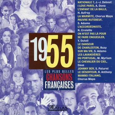 Les Plus Belles Chansons françaises : 1955 by Various Artists - album cover
