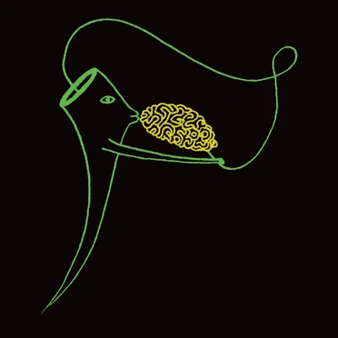 Kiss the Brain by Lina Allemano's Titanium Riot - album cover