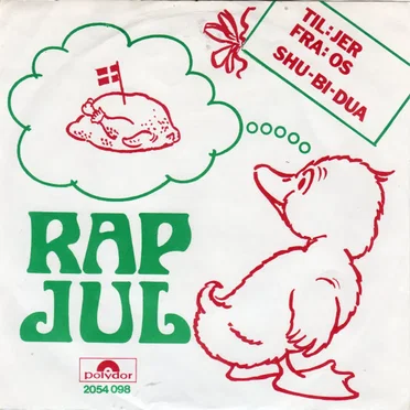 Rap jul by Shu•bi•dua - album cover