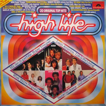 High Life: 20 Original Top Hits by Various Artists - album cover