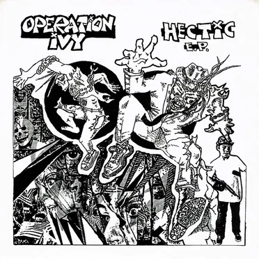 Hectic E.P. by Operation Ivy - album cover