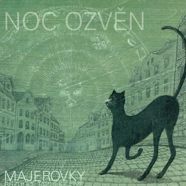 Noc ozvěn by Majerovky - Brzdové tabulky live - album cover