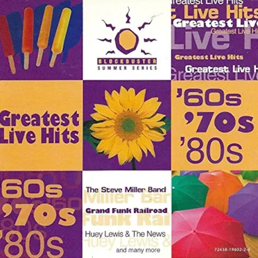 Blockbuster Summer Series: Greatest Live Songs by Various Artists - album cover