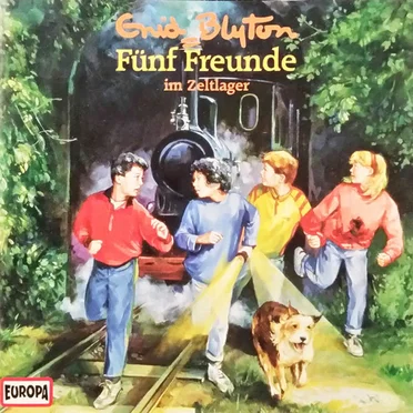 Fünf Freunde, Episode 2: im Zeltlager by Enid Blyton - album cover