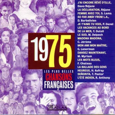 Les Plus Belles Chansons françaises : 1975 by Various Artists - album cover