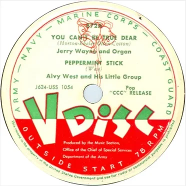 You Can’t Be True Dear / Peppermint Stick / The Very Thought of You / A Pretty Girl Is Like a Melody by Various Artists - album cover