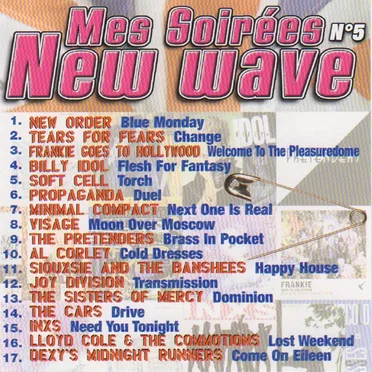 Mes Soirées New Wave N°5 by Various Artists - album cover