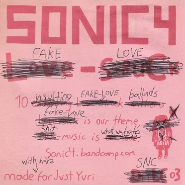 Fake-Love by Sonic4 - album cover