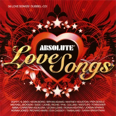 Absolute Love Songs by Various Artists - album cover