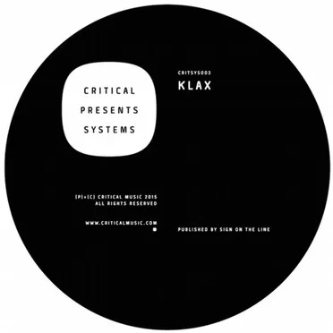 Critical Presents: Systems 003 by Klax - album cover