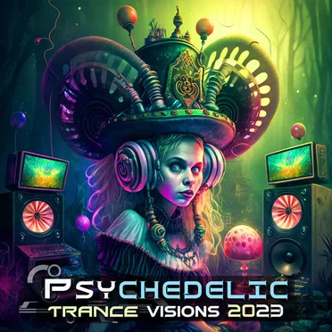 Psychedelic Trance Visions 2023 by Various Artists - album cover