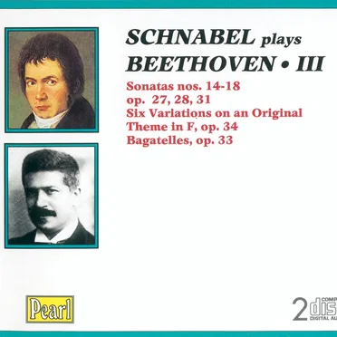 Schnabel plays Beethoven III