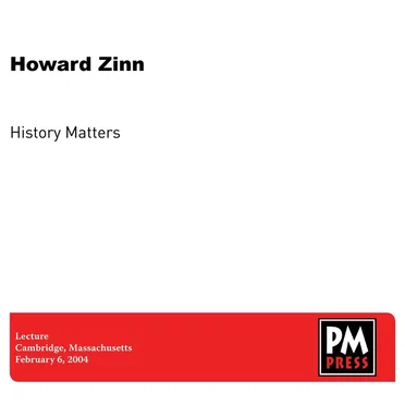 History Matters by Howard Zinn - album cover