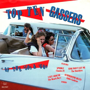 Top Ten Gassers of the '50s & '60s by Various Artists - album cover