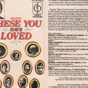 These You Have Loved by Various Artists - album cover