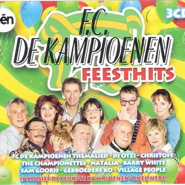 F.C. De Kampioenen feesthits by Various Artists - album cover
