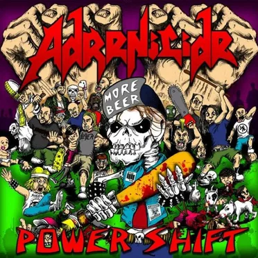 Power Shift by Adrenicide - album cover