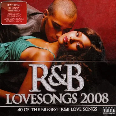 R&B Lovesongs 2008 by Various Artists - album cover