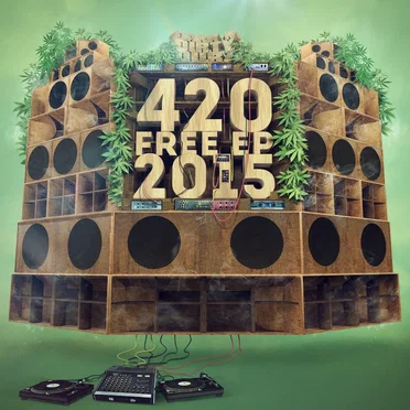 Dank ’N’ Dirty Dubz 4/20 Free EP (2015) by Various Artists - album cover