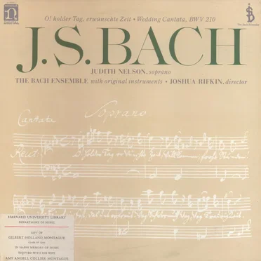 Wedding Cantata, BWV 210