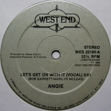Let’s Get On With It by Angie - album cover