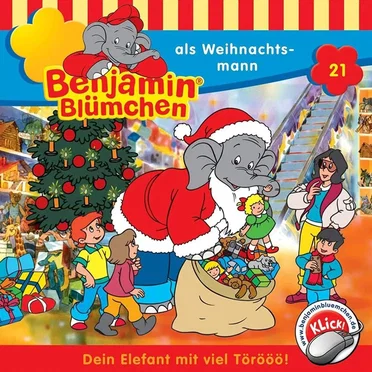 Benjamin Blümchen, Folge 21: … als Weihnachtsmann by Benjamin Blümchen - album cover
