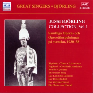 Jussi Björling Collection, Volume 1