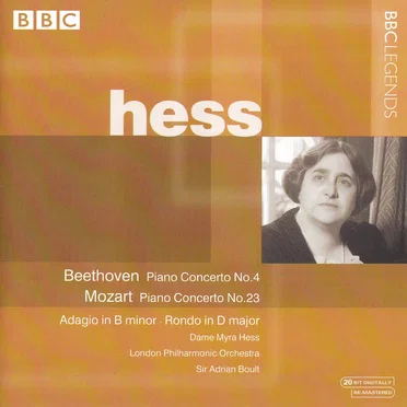 Beethoven: Piano Concerto no. 4 / Mozart: Piano Concerto no. 23 / Adagio in B minor / Rondo in D major