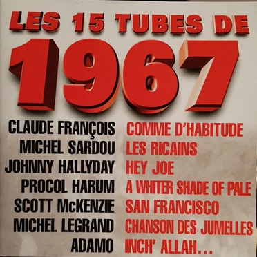 Les 15 Tubes de 1967 by Various Artists - album cover