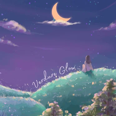 Verdure Glow by Blue Asteroid - album cover