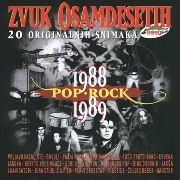 Pop Rock 1988 - 1989 by Various Artists - album cover