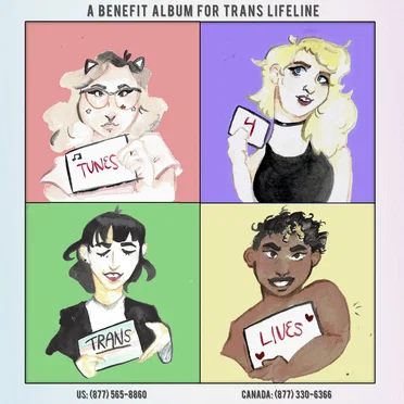 Tunes for Trans Lives by Puckwudgie Music - album cover