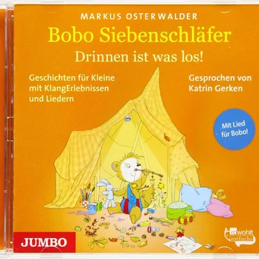 Bobo Siebenschläfer. Drinnen ist was los! by Markus Osterwalder - album cover