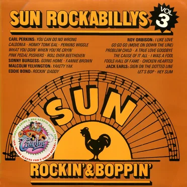 Sun Rockabillys, Vol. 3: Rockin' & Boppin' by Various Artists - album cover