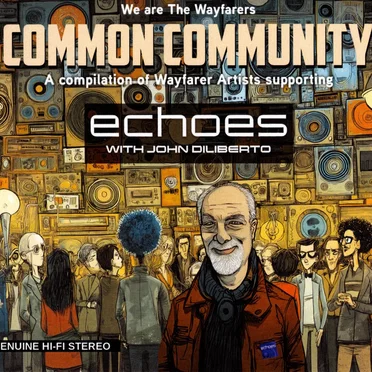 Common Community supporting Echoes with John Diliberto by Various Artists - album cover